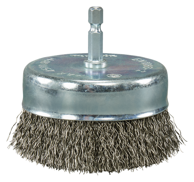 Brosse à bol Makita | 1 4 | 80 mm | acier inoxydable - d-76598