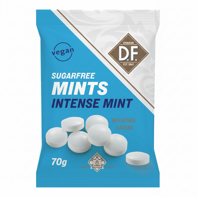 D.f. menthes sans sucre menthe intense sachet (12x 70g)