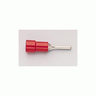 Fiche de câble Tirex ronde rouge 2mm 566 (boîte de 100)