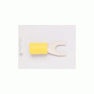 Fourche à câble Tirex m6 jaune 686 (boîte de 25)