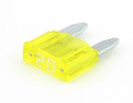 Fusible mini fiche Tirex 20a jaune (boîte de 25)
