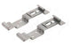 Support de plaque d'immatriculation Tirex en acier inoxydable, lot de 2 pièces