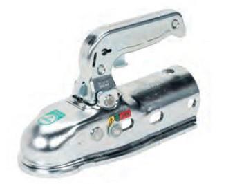 Attelage à bille Tirex rond 40 50mm 2000kg
