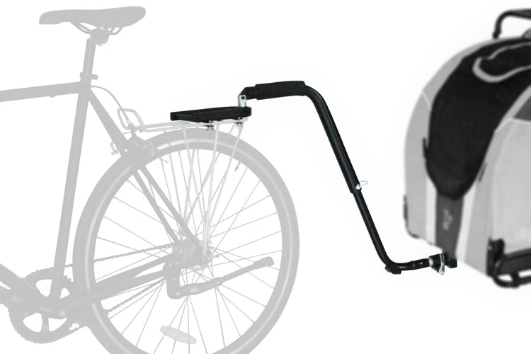 Porte-bagages Doggyride à barre de traction noir, incl. Britch Lite