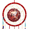 Autumn Wolf Dreamcatcher 33cm