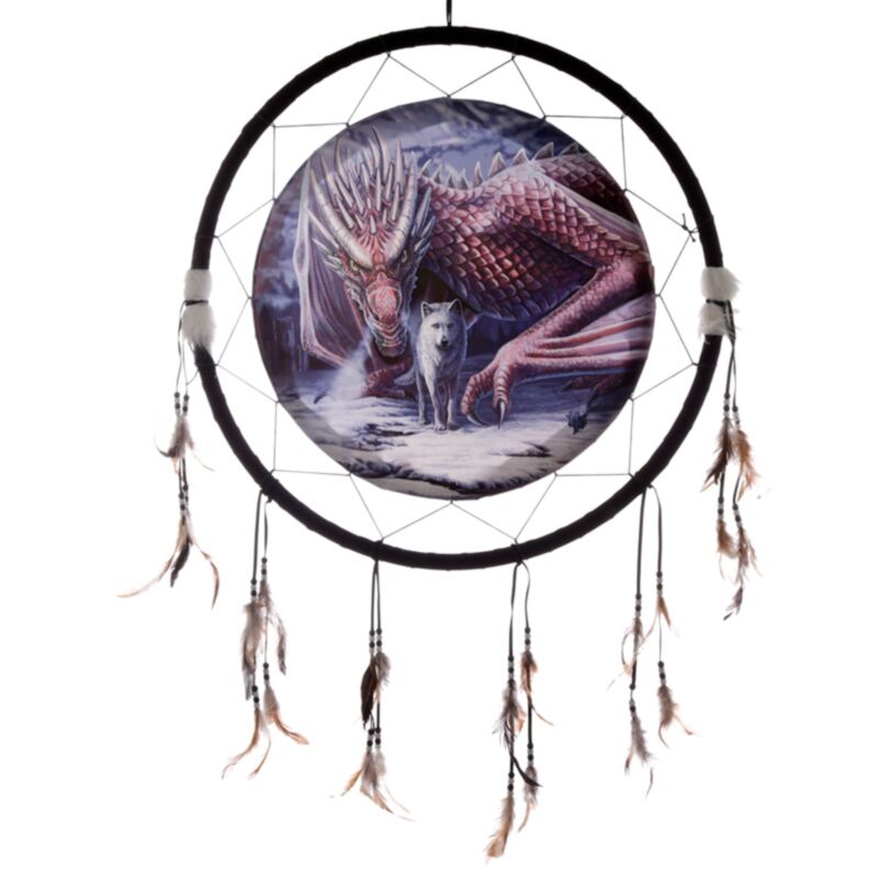 Lisa Parkerer Alliance Dragon Wolf Dreamcatcher 60cm