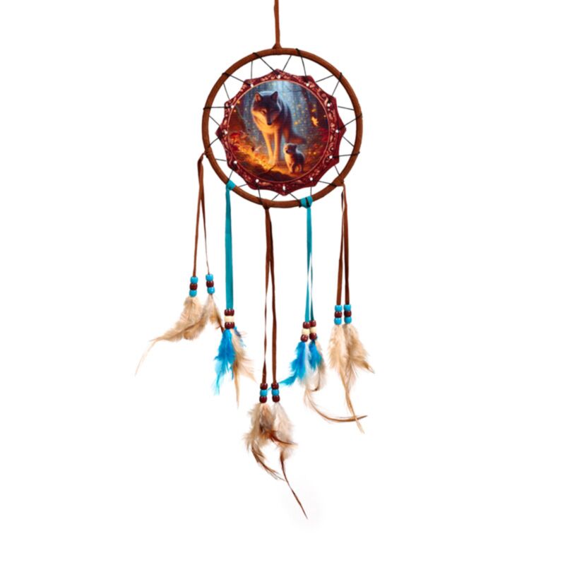 Feeën Dream Wolf Welp Dreamcatcher 16cm