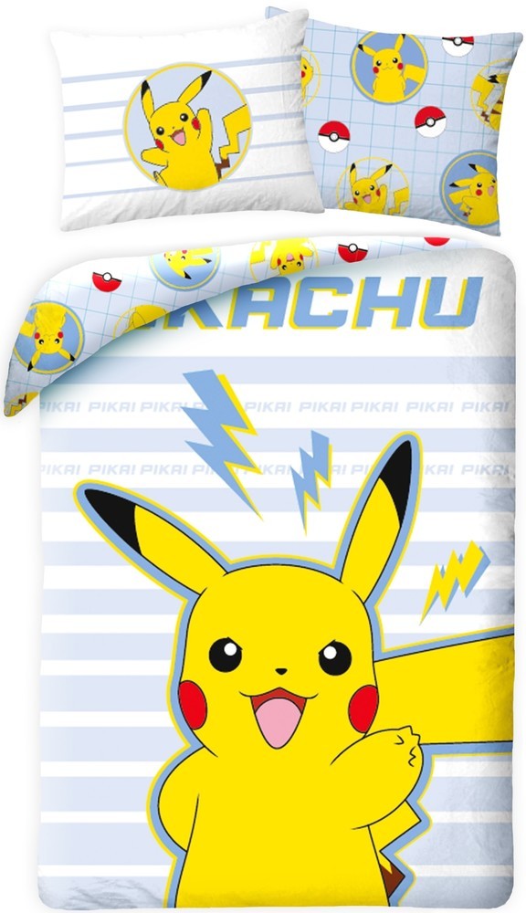 Pokémon couette Pokémon (pok-643) : 140x200 70x90 cm
