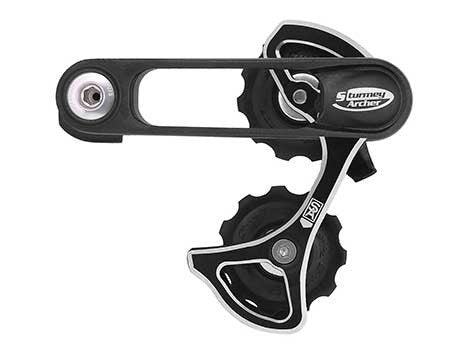 Tendeur de chaîne Sunrace cts80 - noir, aluminium, 160g, espacement 5cm, 11 dents