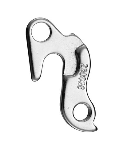 patte de dérailleur GH-068 63,8 mm argenté
