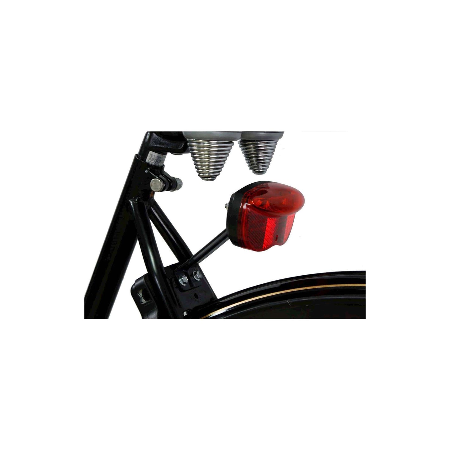 Support de feu arrière Steco pour montage sur le cadre du vélo (80mm)