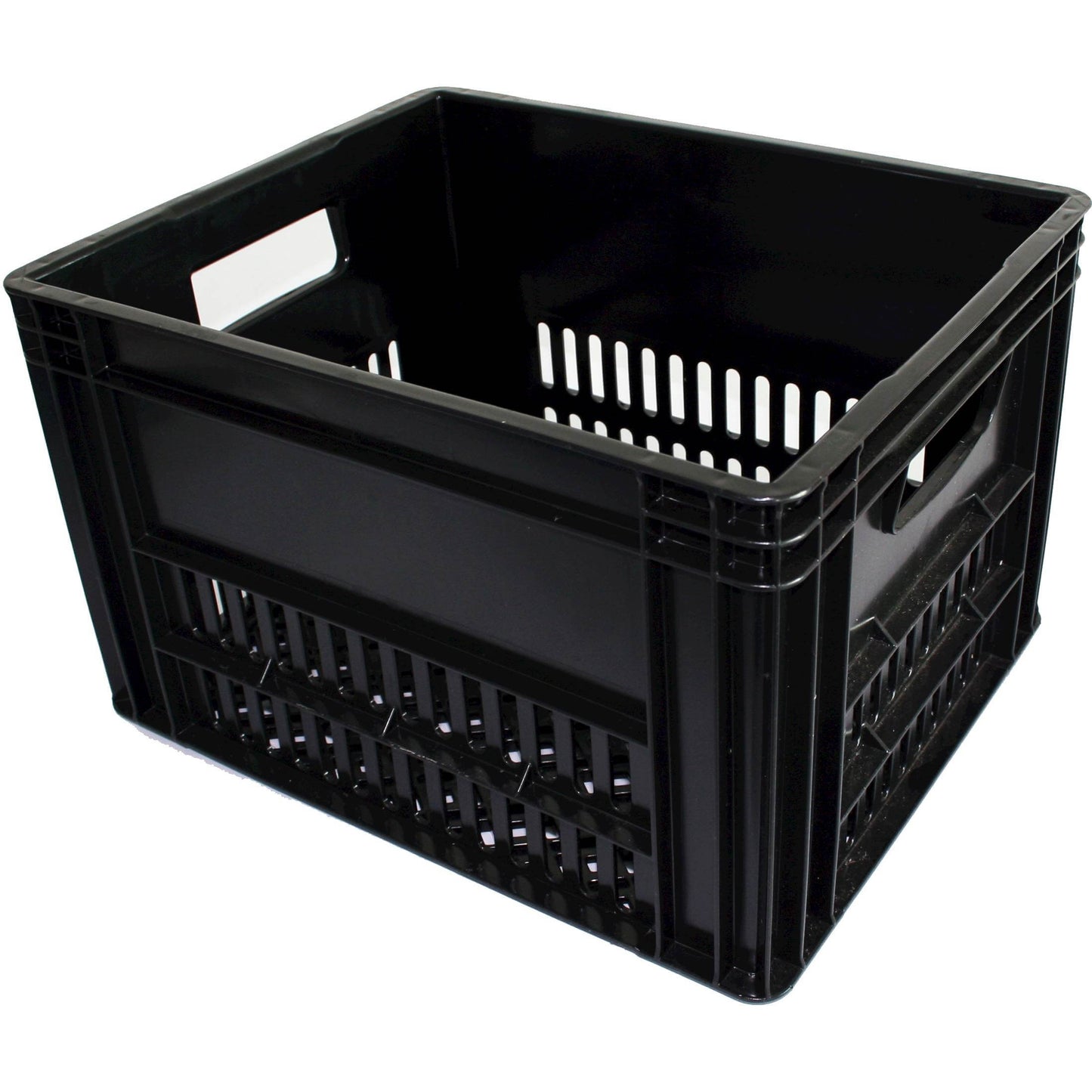 Caisse de vélo caisse de bagages noir 43x35x27cm