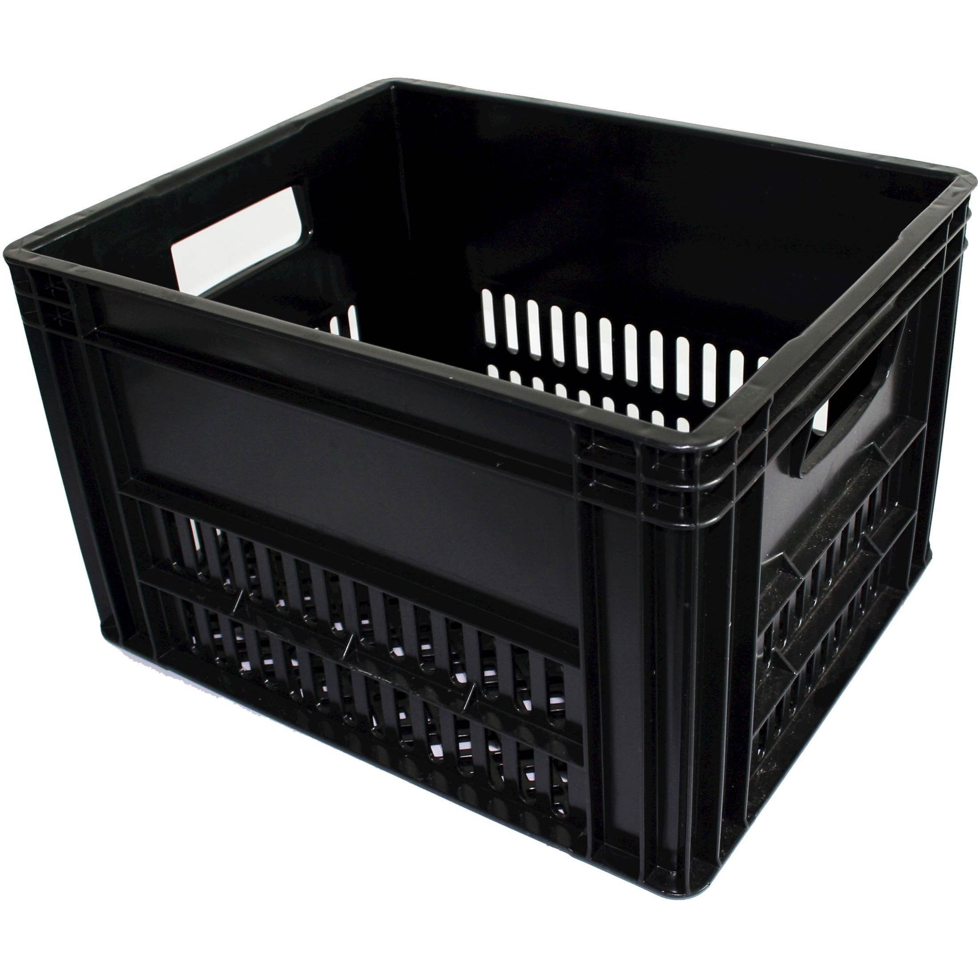 Caisse de vélo caisse de bagages noir 43x35x27cm
