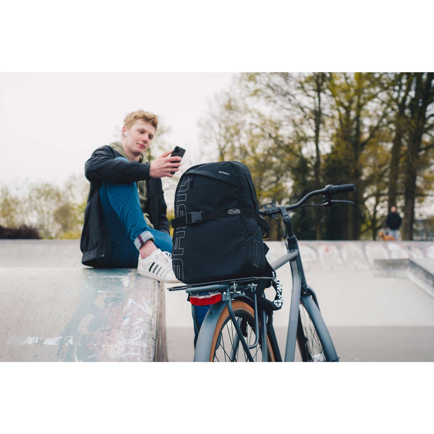 Steco monkey-mee porte-bagages élargisseur avec sangle d'arrimage noir