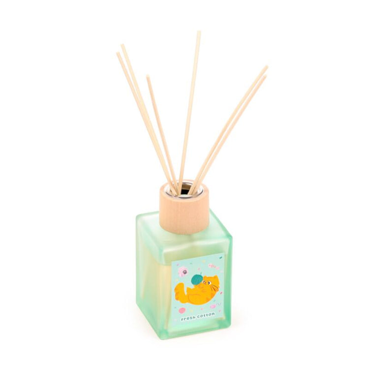 Beans Co Cats Coton frais 100 ml de parfum de parfum Huisparfum