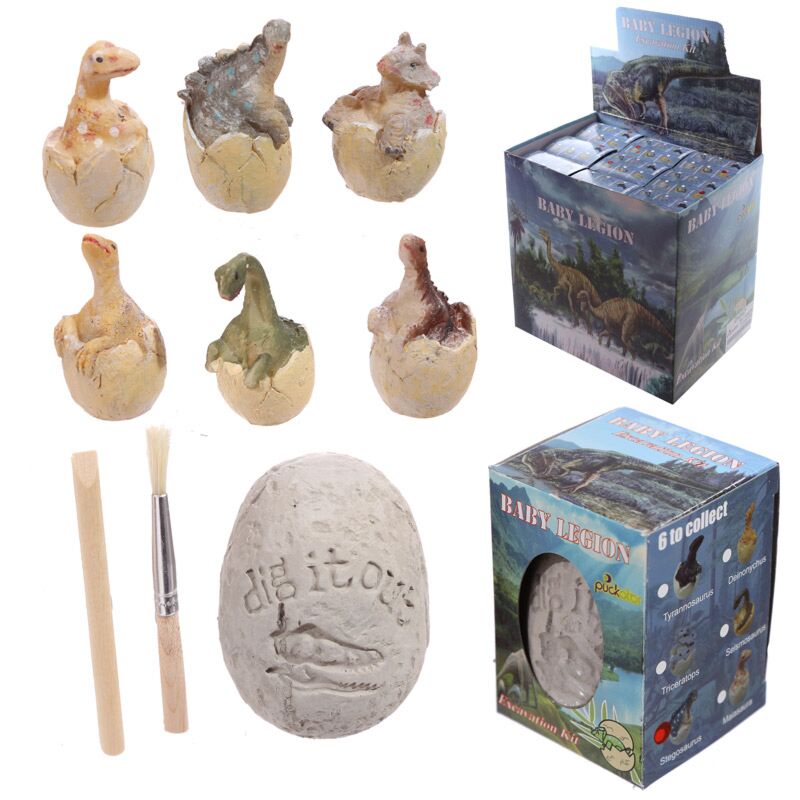 Ensemble d'excavation de bébé dinosaure