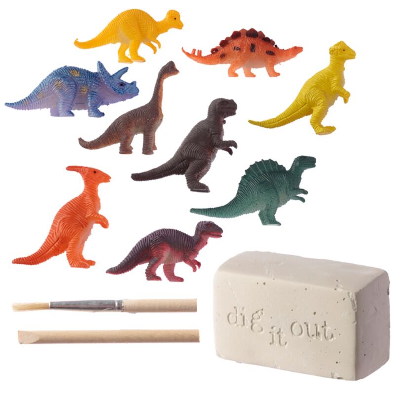 Ensemble de fouilles Rawr Mini Dinosaurusus
