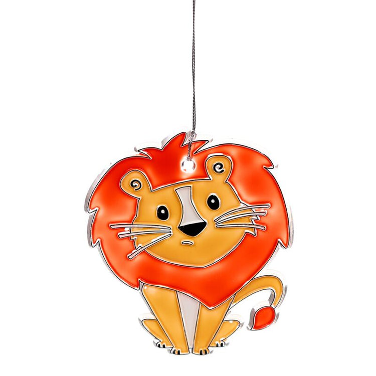 Fils -Diverse Leeuw peignez votre propre Suncatcher