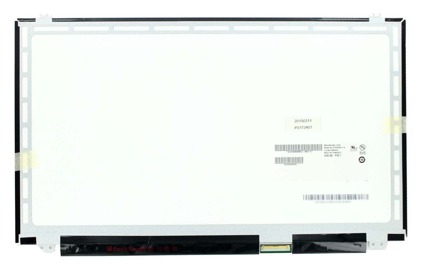 Écran LCD 15,6 pouces 1366x768 mat 40pin
