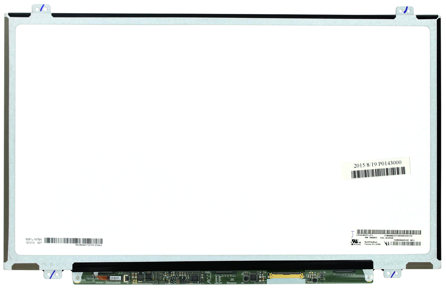 Écran LCD OEM 14,0 pouces 1366x768 Mat 40pin