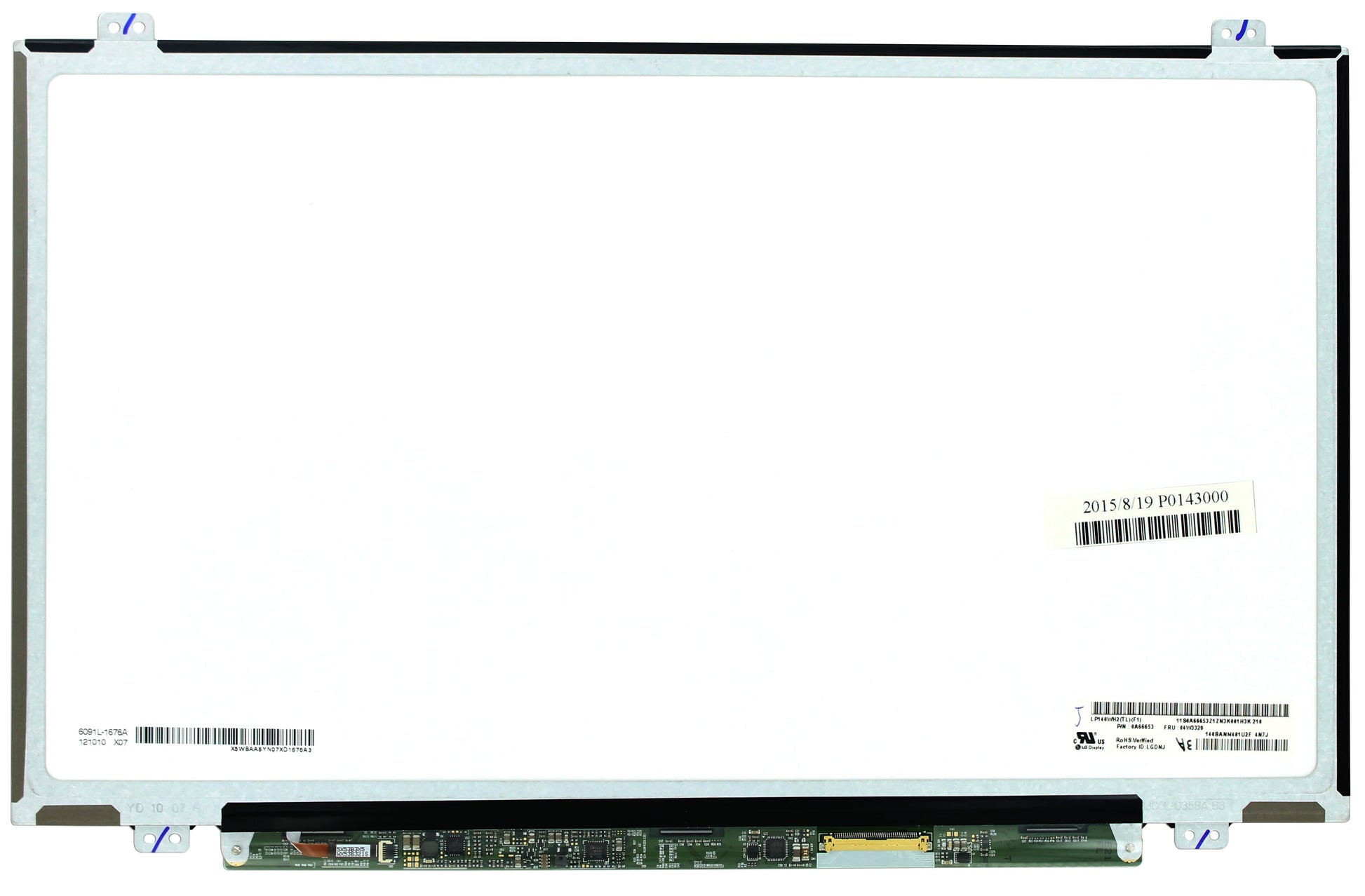 Écran LCD OEM 14,0 pouces 1366x768 Mat 40pin