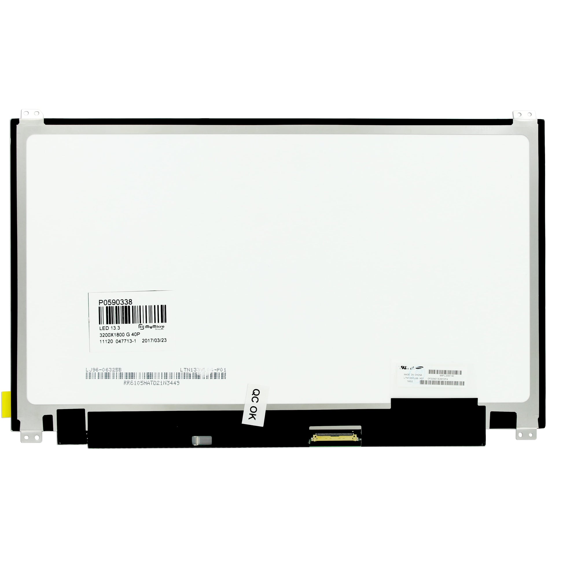 Écran LCD OEM 13,3 pouces 3200x1800 Shine 40pin