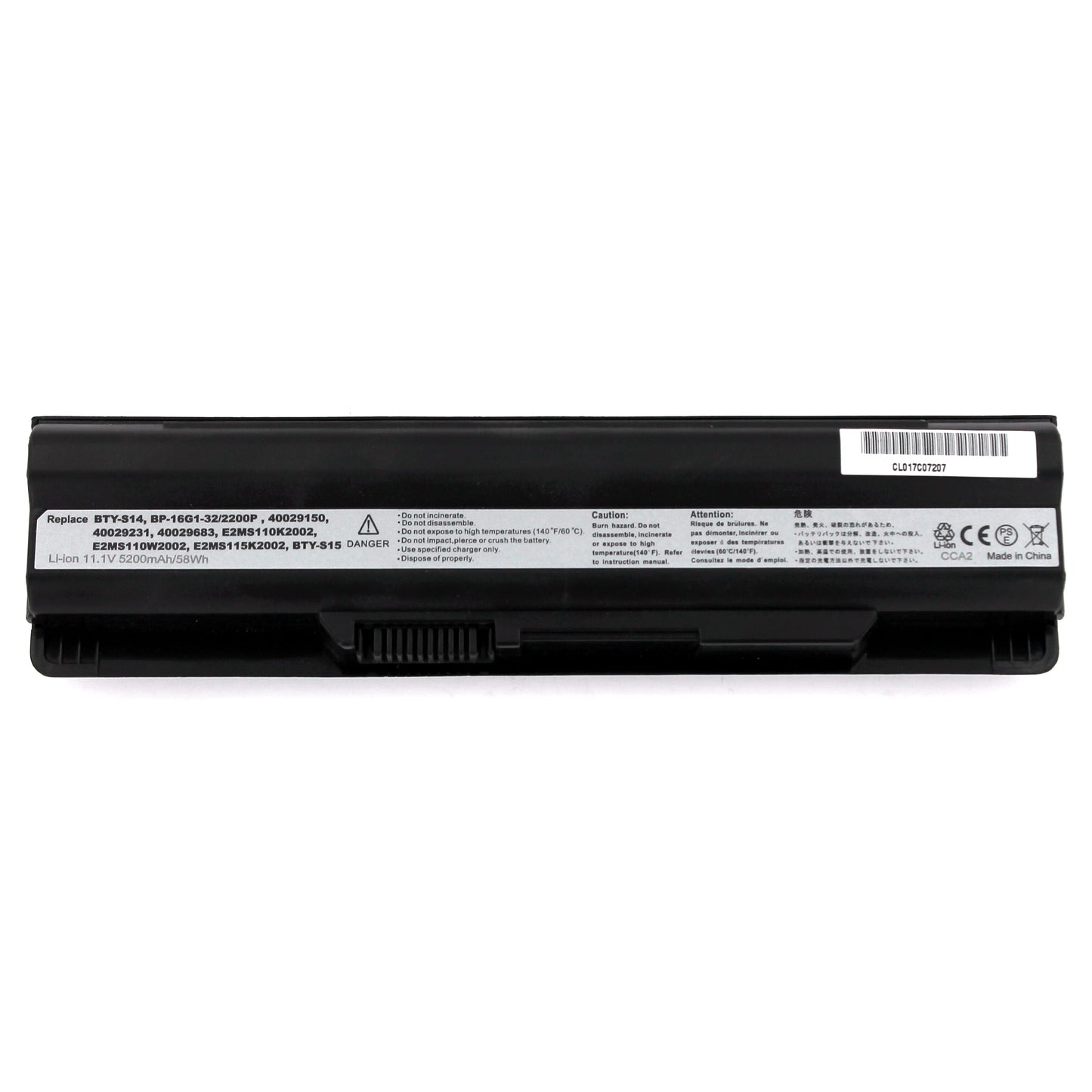 Batterie d'ordinateur portable Yanec 5200mAh