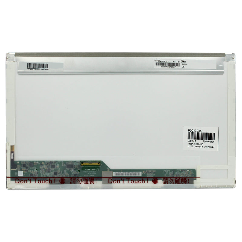 Écran LCD OEM 14,0 pouces 1366x768 GLOSS 40pin