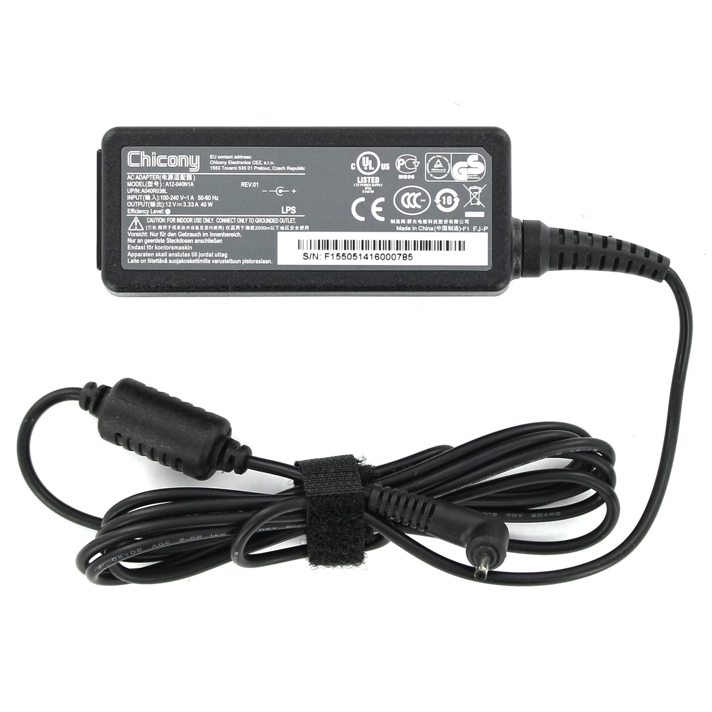 Adaptateur d'ordinateur portable Samsung 40W
