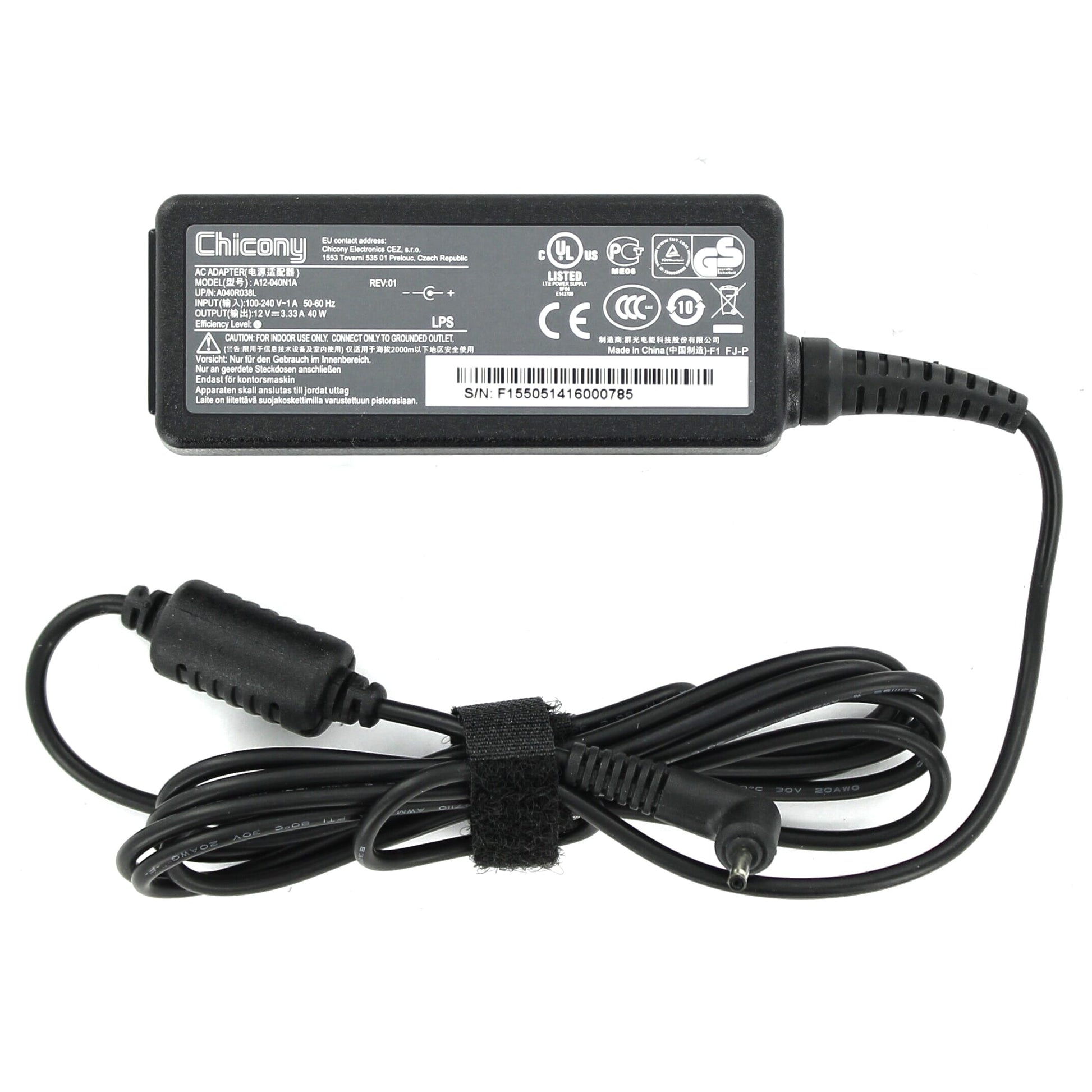 Adaptateur d'ordinateur portable Samsung 40W