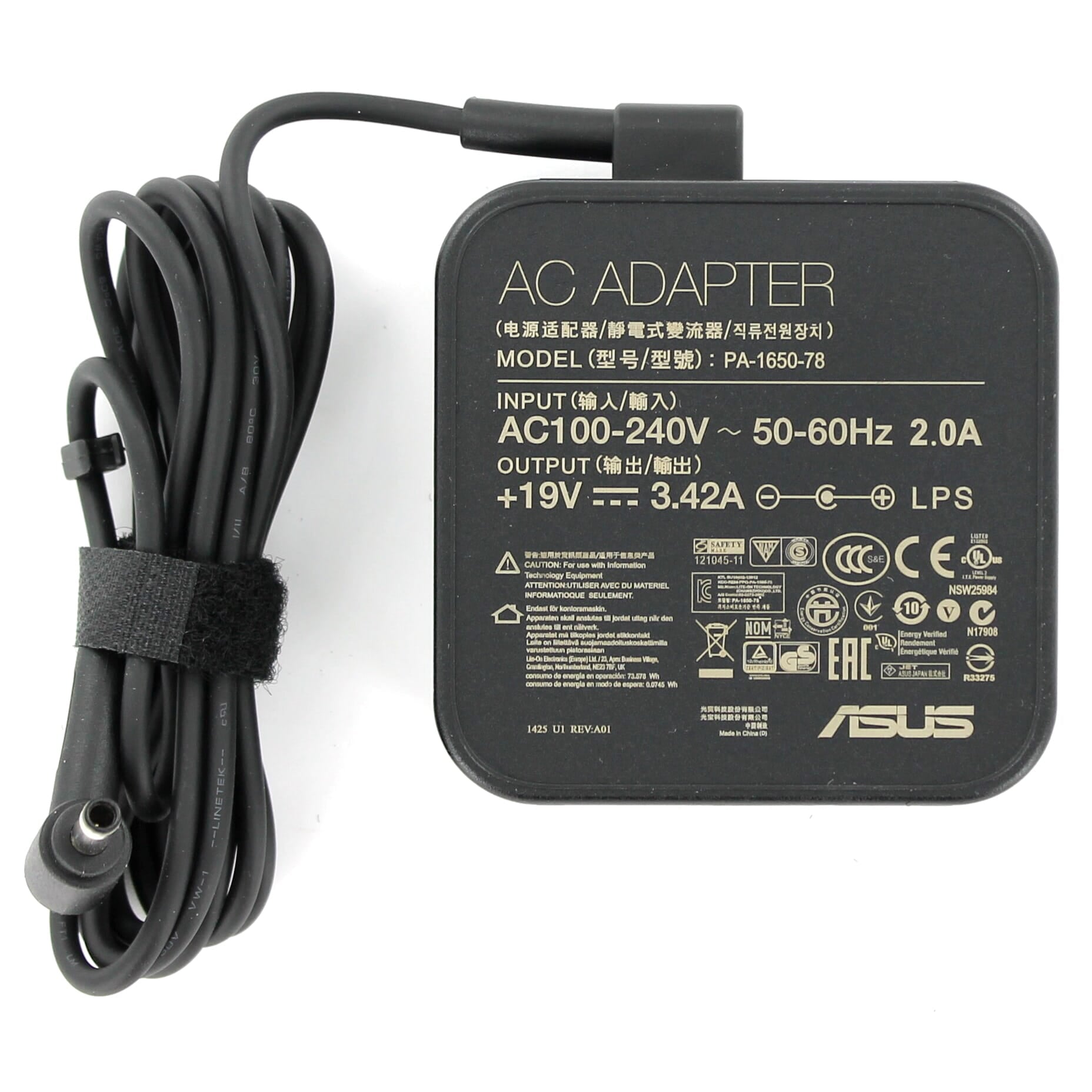 Adaptateur d'ordinateur portable ASUS 65W