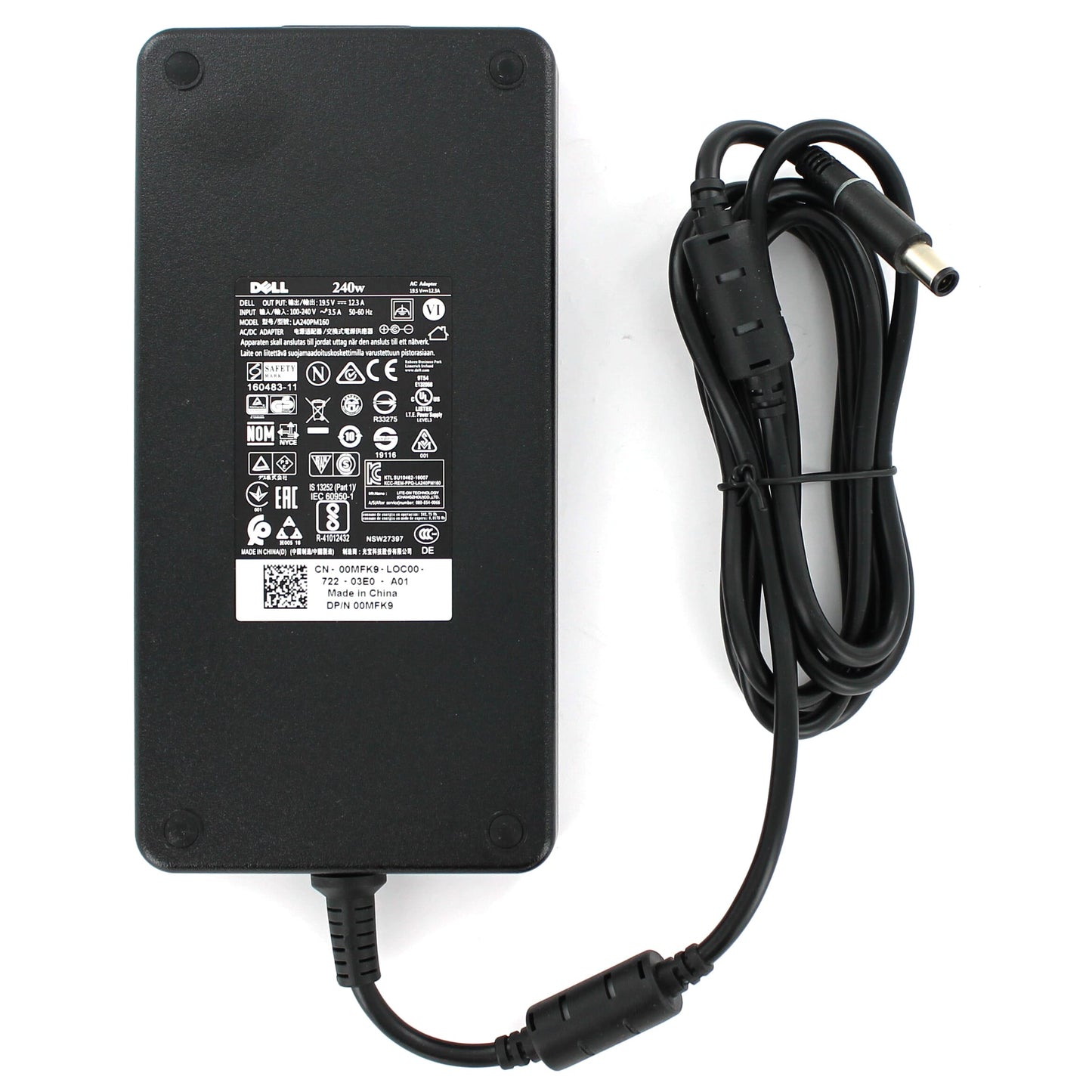Adaptateur d'ordinateur portable Dell 240W
