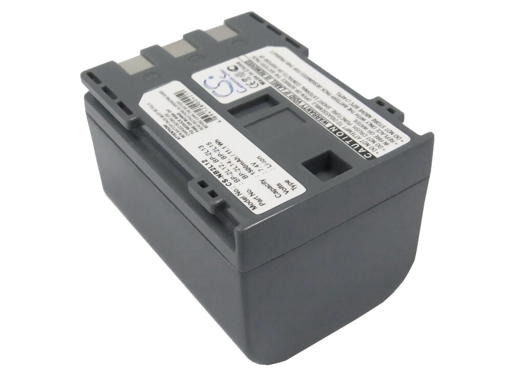 Remplacement de la batterie de l'appareil photo numérique 7.4V 1500mAh Li-ion pour canon