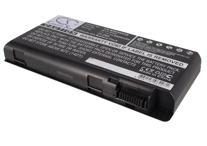 Blu-Basic pour ordinateur portable Batterie 6600mAh