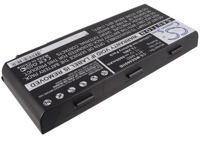 Blu-Basic pour ordinateur portable Batterie 6600mAh