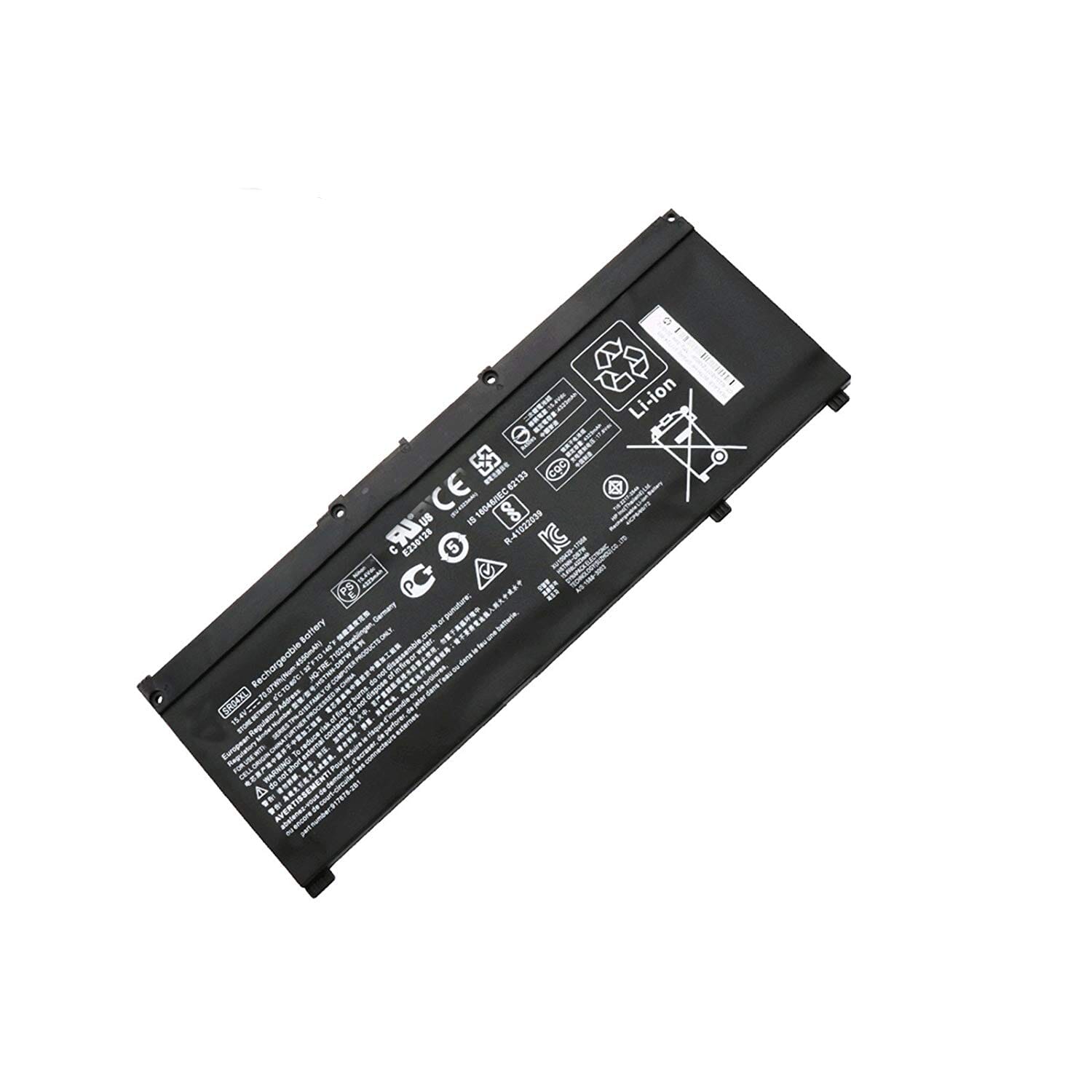 Batterie d'ordinateur portable HP 4550 mAh