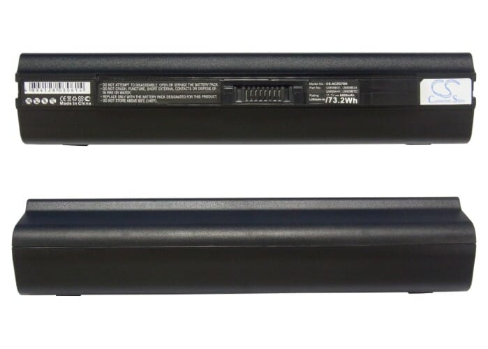 Batterie d'ordinateur portable de remplacement 6600mAh