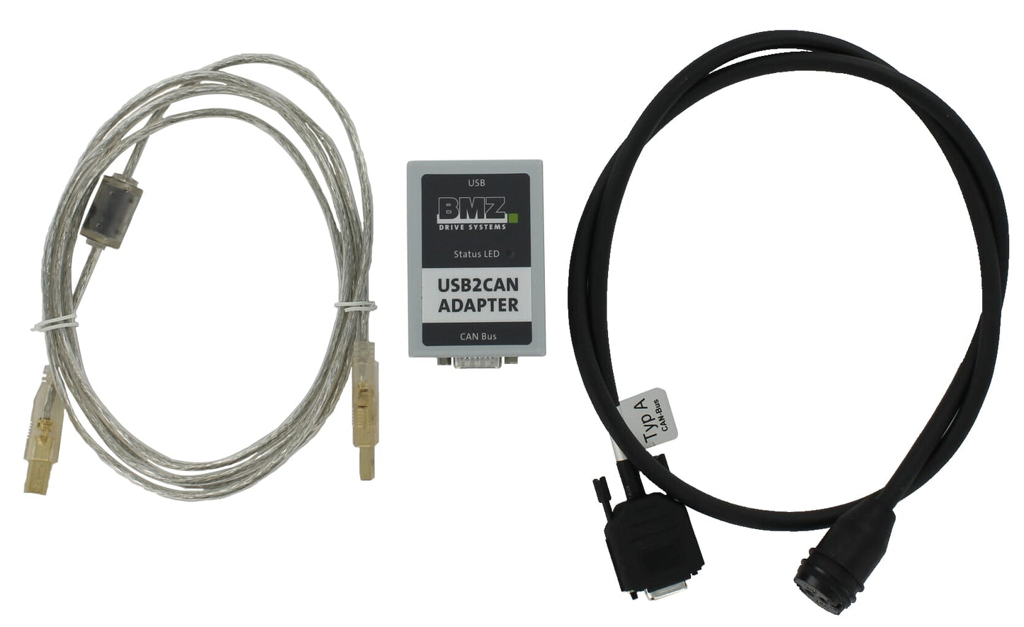 L'adaptateur BMZ USB2CAN SET ADAPTATEUR BROSE + Câble