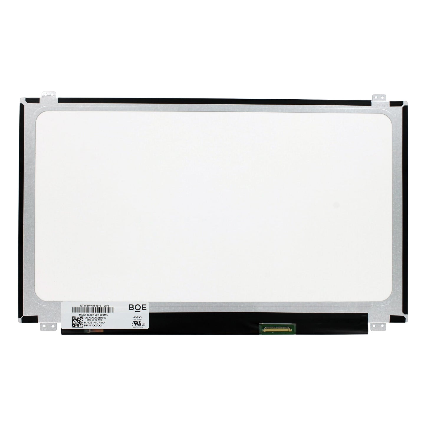 Écran LCD 15,6 pouces 1366x768 brillant 40 broches