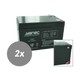 Remplacement de la batterie Yanec UPS Set RBC6 (Excl. Câbles)