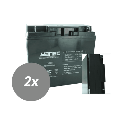 Remplacement de la batterie Yanec UPS Set RBC7 (Excl. Câbles)