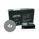 Remplacement de la batterie Yanec UPS Set RBC34 (Câbles excl.)