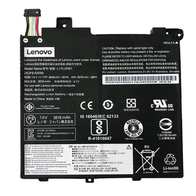 Batterie d'ordinateur portable Lenovo 3816 MAH