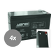 REMPLACEMENT DE BATTERIE YANEC UPS SET RBC107 (Câbles excl.)