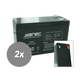 Set de remplacement de la batterie Yanec UPS RBC130 (câbles excl.)