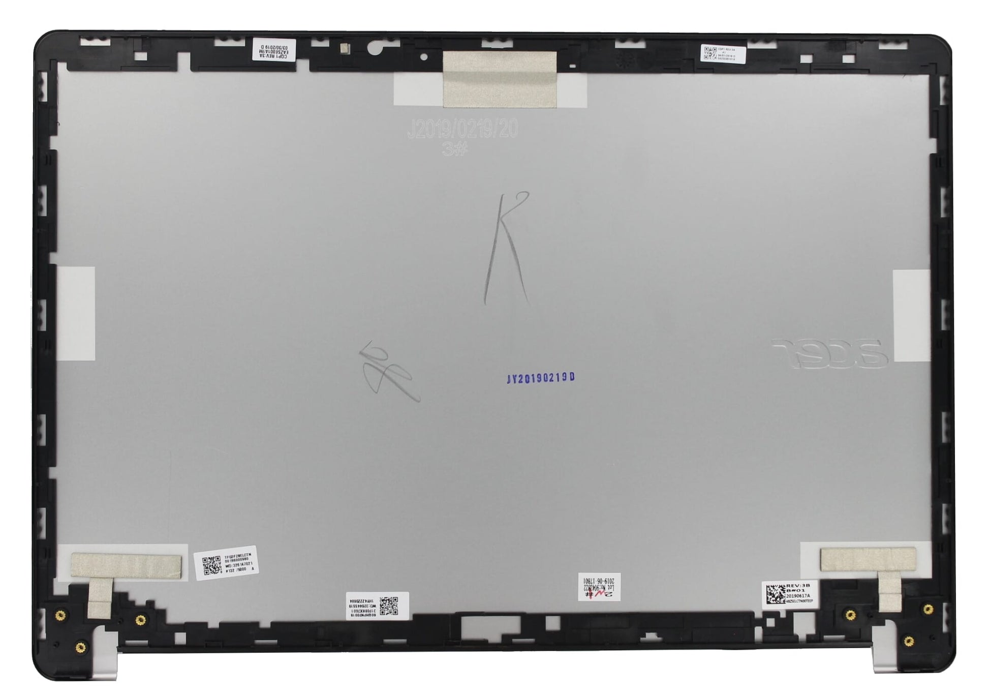 Couverture arrière LCD Acer pour ordinateur portable Silver