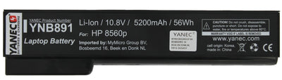 Batterie d'ordinateur portable Yanec 5200mAh