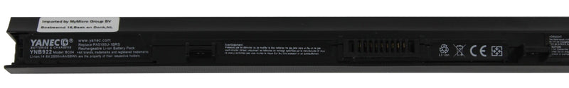 Batterie d'ordinateur portable Yanec 2600mAh