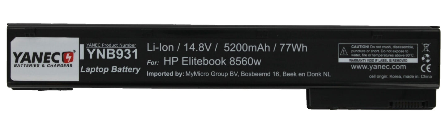 Batterie d'ordinateur portable Yanec 5200mAh