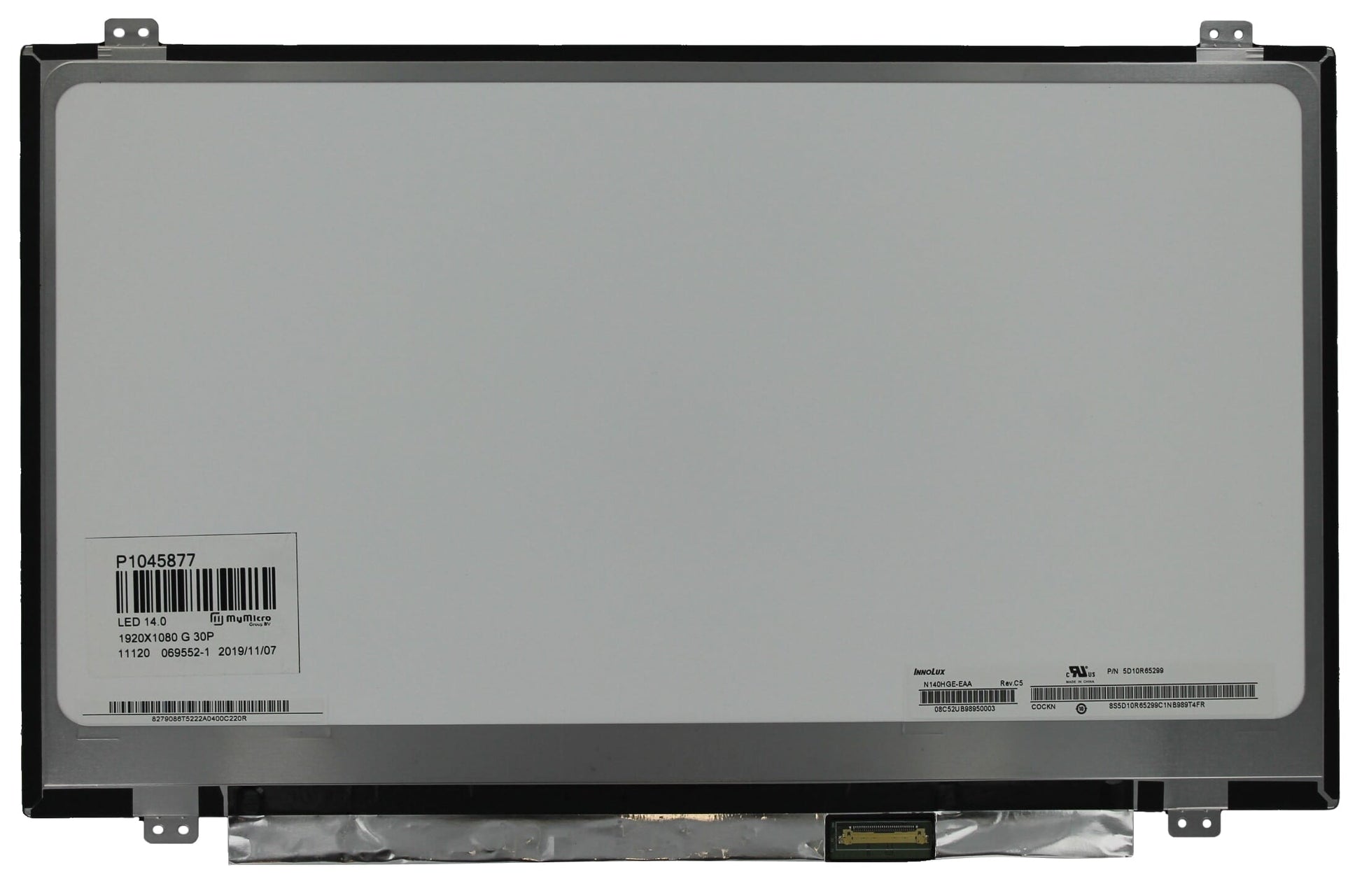 Écran LCD OEM 14,0 pouces 1920x1080 MAT 30pin EDP